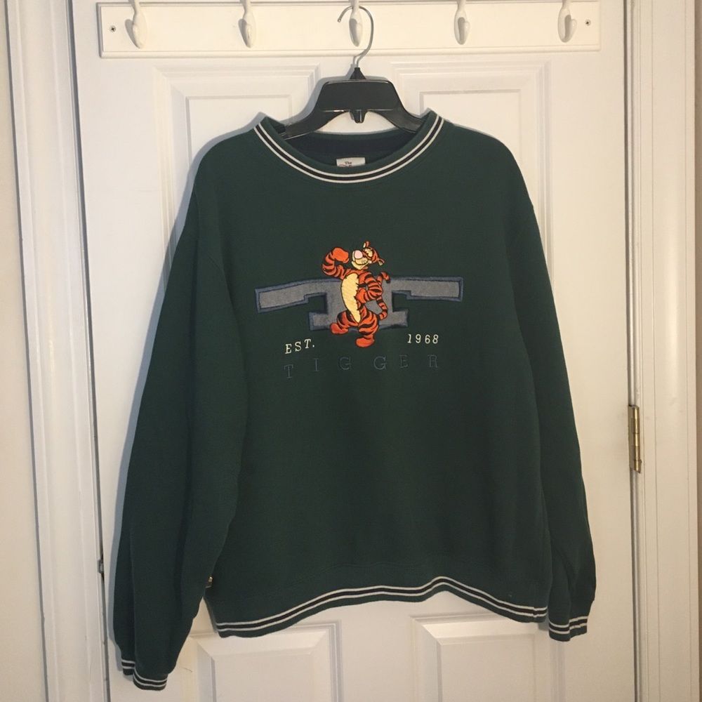 90’s Vintage Green Disney Tigger Sweater